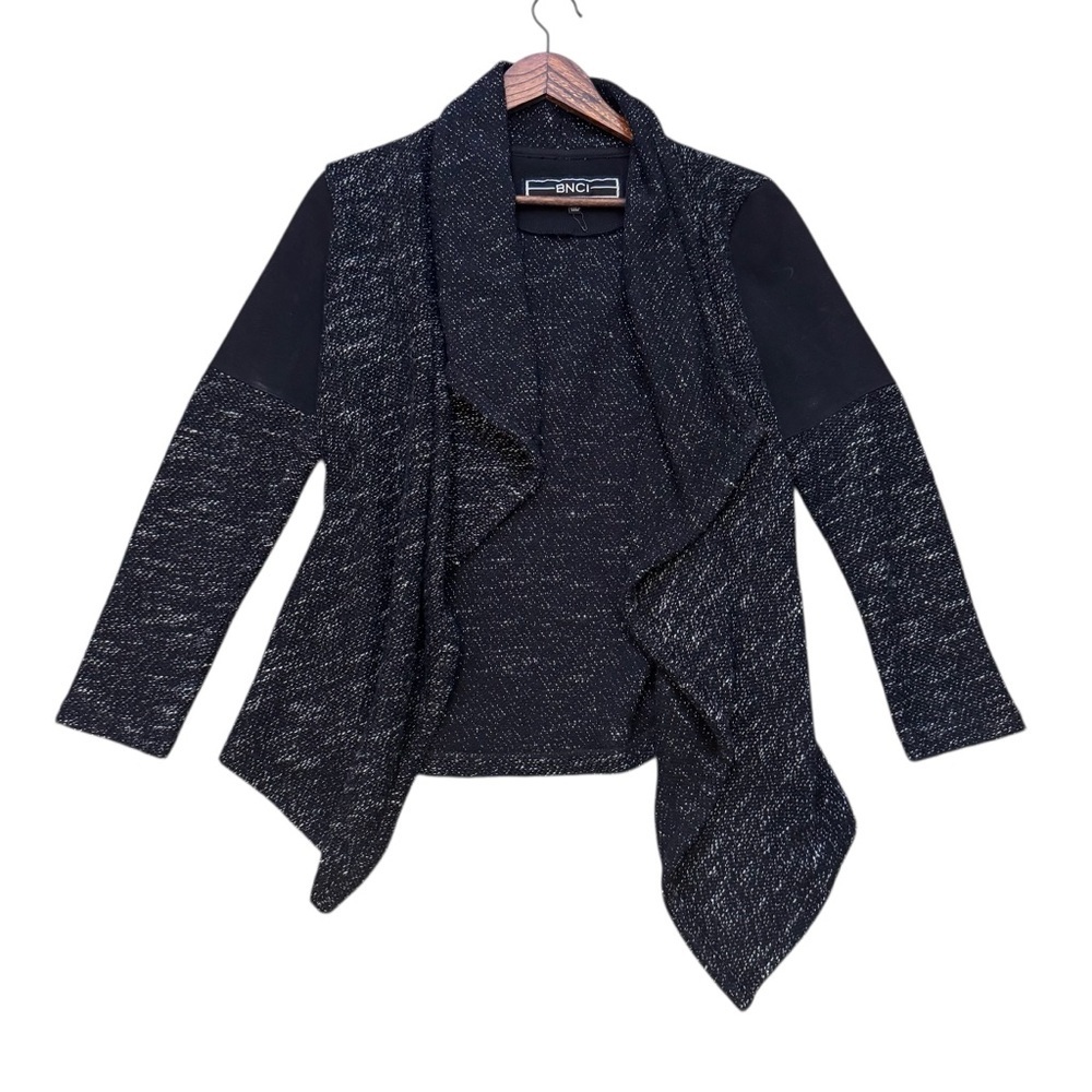BNCI Black and Gray Knit Sweater - Picture 2 of 8